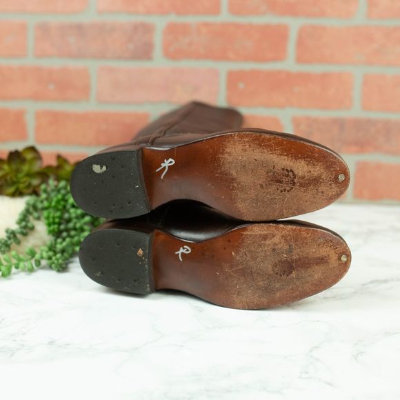 Justin 3737 Riding Boots Brown 6 - Picture 5 of 6